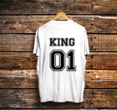 King no. 1 T-shirt White - On Sale - Crunk Thread