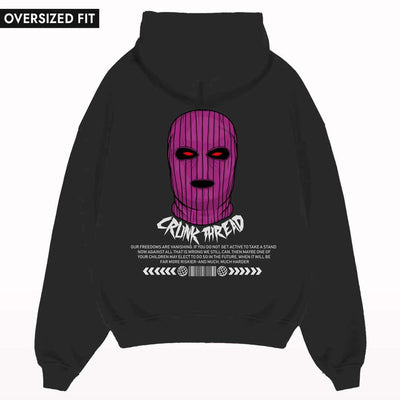 Balaclava Oversized Hoodie - Crunk Thread