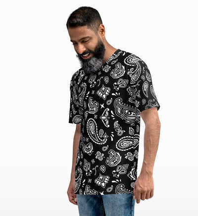 Bandana All Over Print T-shirt - Crunk Thread