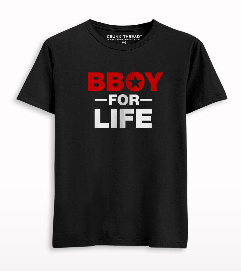 Bboy For Life Men's Printed T-shirt - Crunk Thread