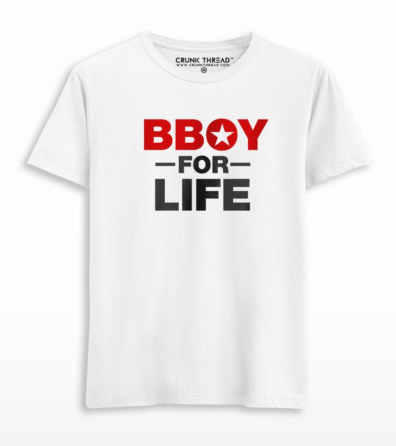 Bboy For Life Men's Printed T-shirt - Crunk Thread