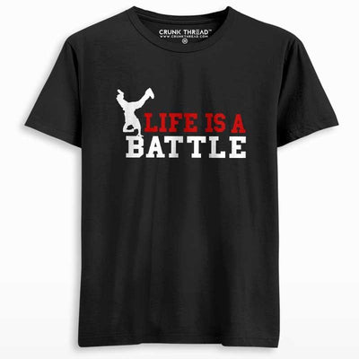 Bboy life is battle T-shirt - On Sale - Crunk Thread