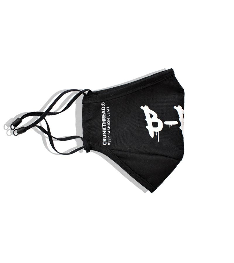 B-Boy Face Mask With Nose Clip & Adjustable Ear Loop - Crunk Thread