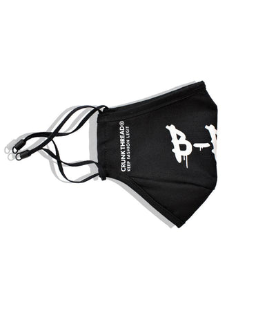 B-Boy Face Mask With Nose Clip & Adjustable Ear Loop - Crunk Thread