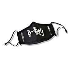 B-Boy Face Mask With Nose Clip & Adjustable Ear Loop