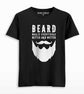 Beard Makes Everything Better Men's Printed T-shirt