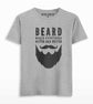 Beard Makes Everything Better Men's Printed T-shirt