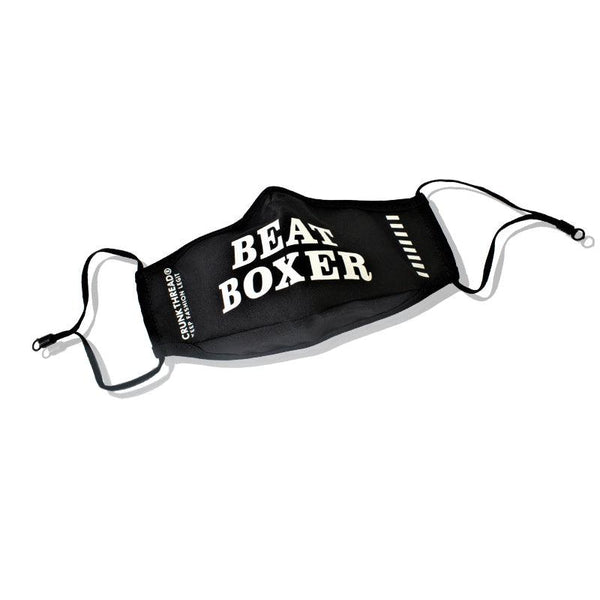Beat Boxer Face Mask With Nose Clip & Adjustable Ear Loop - Crunk Thread