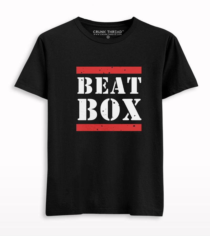 Beatbox Typography Printed T-shirt - Crunk Thread