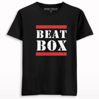 Beatbox Typography Printed T-shirt - Crunk Thread