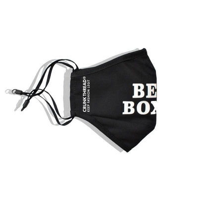 Beat Boxer Face Mask With Nose Clip & Adjustable Ear Loop - Crunk Thread
