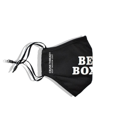 Beat Boxer Face Mask With Nose Clip & Adjustable Ear Loop - Crunk Thread
