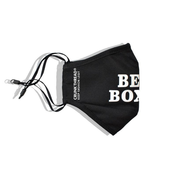 Beat Boxer Face Mask With Nose Clip & Adjustable Ear Loop - Crunk Thread