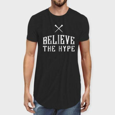 Believe The Hype Men's Longline T-shirt - Crunk Thread