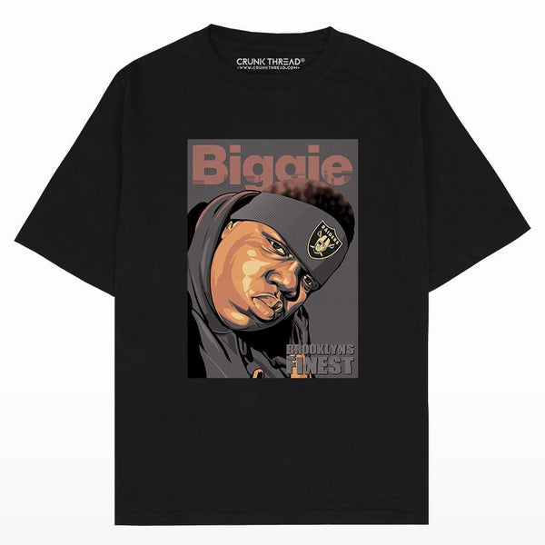 Biggie Graphic Oversized T-shirt - Crunk Thread