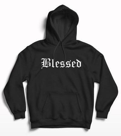 Blessed Print Hoodie - Crunk Thread