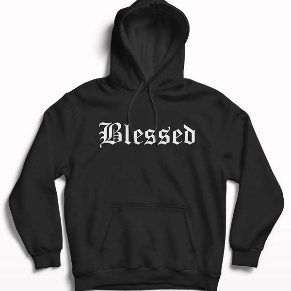 Blessed Print Hoodie - Crunk Thread