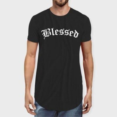 Blessed Men's Longline T-shirt - Crunk Thread