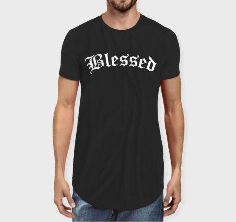 Blessed Men's Longline T-shirt - Crunk Thread