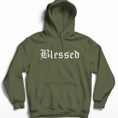 Blessed Print Hoodie - Crunk Thread