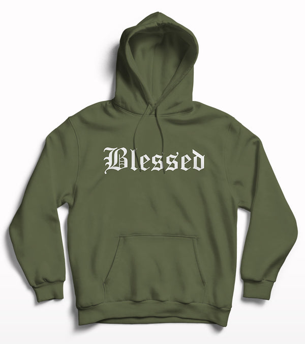 Blessed Print Hoodie