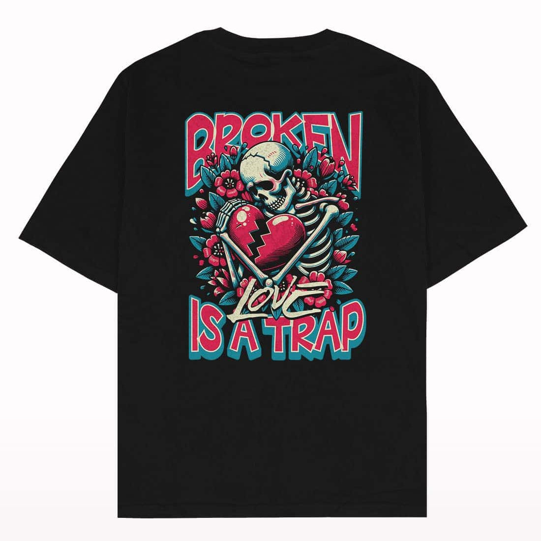 Broken Oversized T-shirt - Crunk Thread