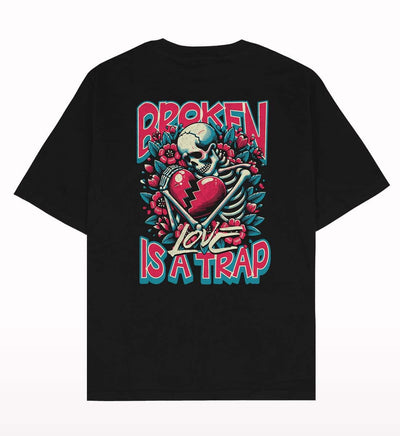 Broken Oversized T-shirt - Crunk Thread