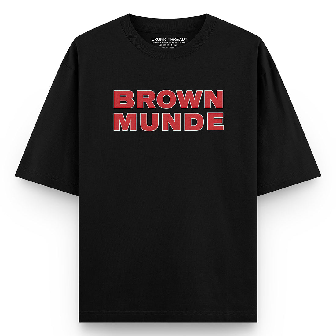 Brown Munde Oversized T-shirt