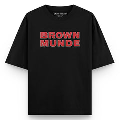 Brown Munde Oversized T-shirt