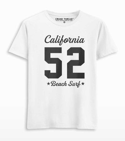 California Beach surf T-shirt - Crunk Thread