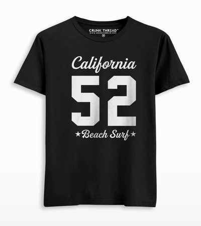 California Beach surf T-shirt - Crunk Thread