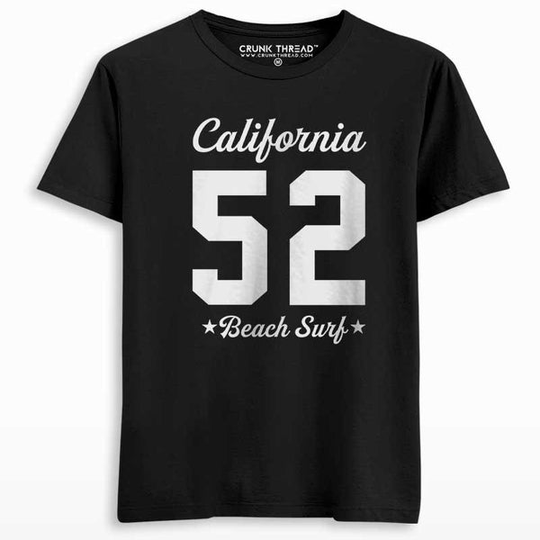 California Beach surf T-shirt - Crunk Thread