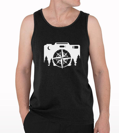Camera Compass Tank Top - Crunk Thread
