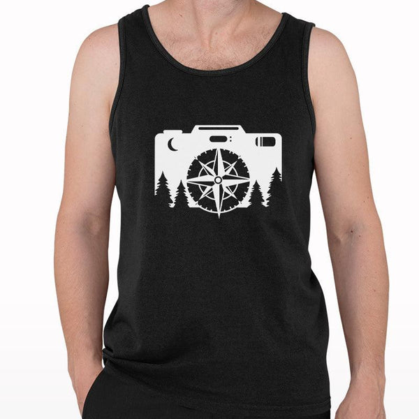 Camera Compass Tank Top - Crunk Thread