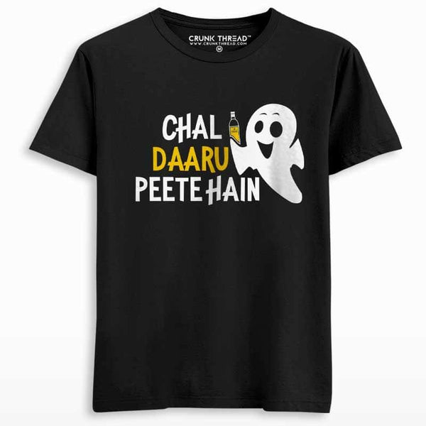 Chal Daaru Peete Hain Unisex T-shirt - Crunk Thread
