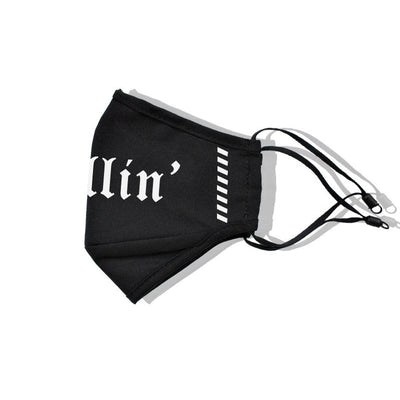 Chillin Face Mask With Nose Clip & Adjustable Ear Loop - Crunk Thread