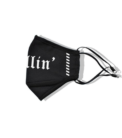 Chillin Face Mask With Nose Clip & Adjustable Ear Loop - Crunk Thread