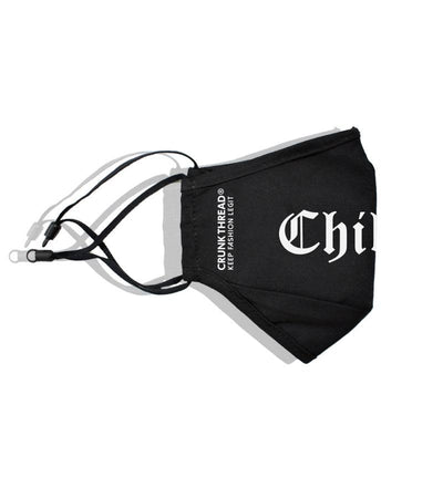Chillin Face Mask With Nose Clip & Adjustable Ear Loop - Crunk Thread