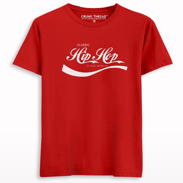 Classic Hip-Hop Printed T-shirt - Crunk Thread