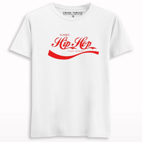 Classic Hip-Hop Printed T-shirt - Crunk Thread