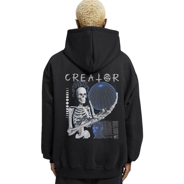 Creator Relaxed Fit Drop Shoulder Hoodie - Crunk Thread