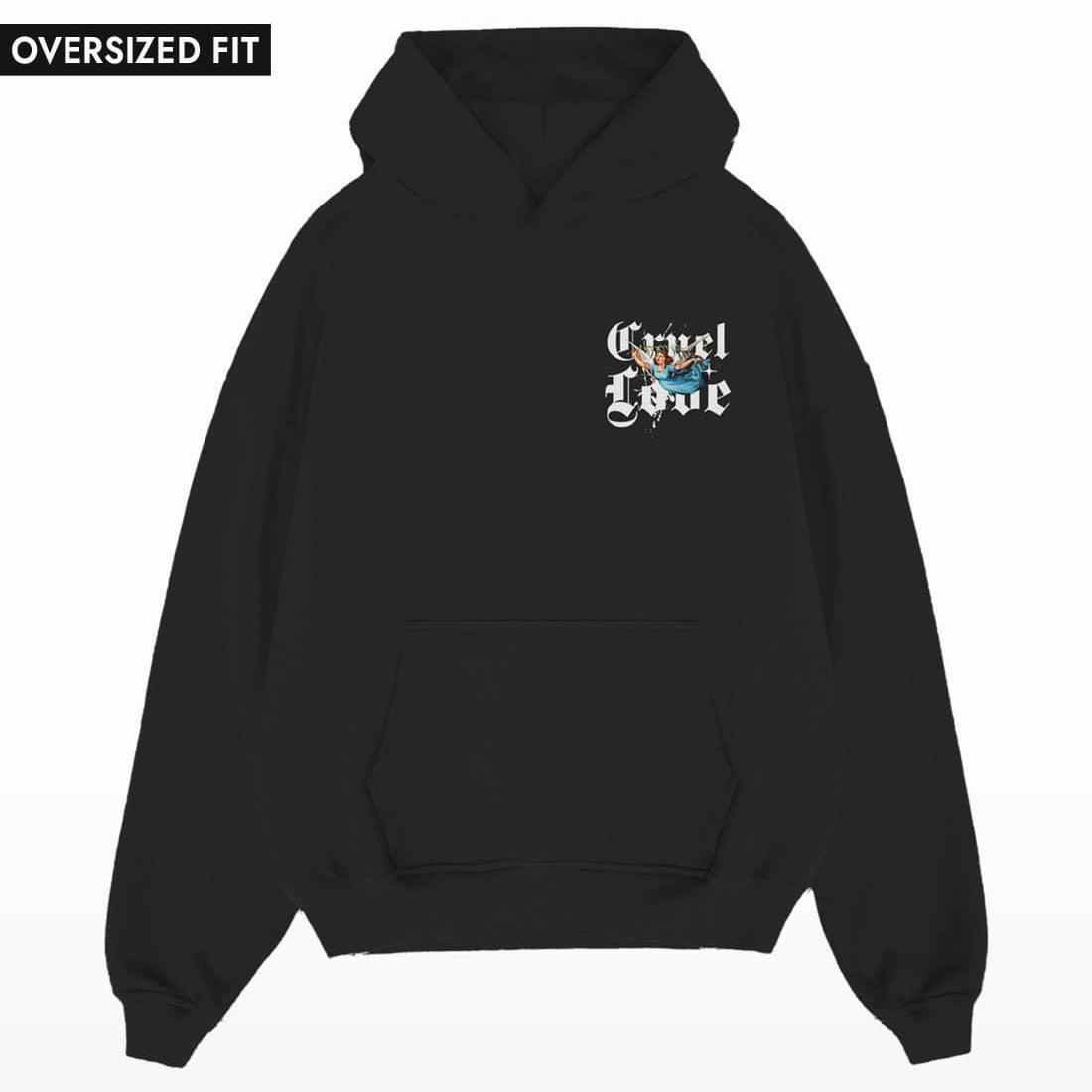 Cruel Love Oversized Hoodie - Crunk Thread