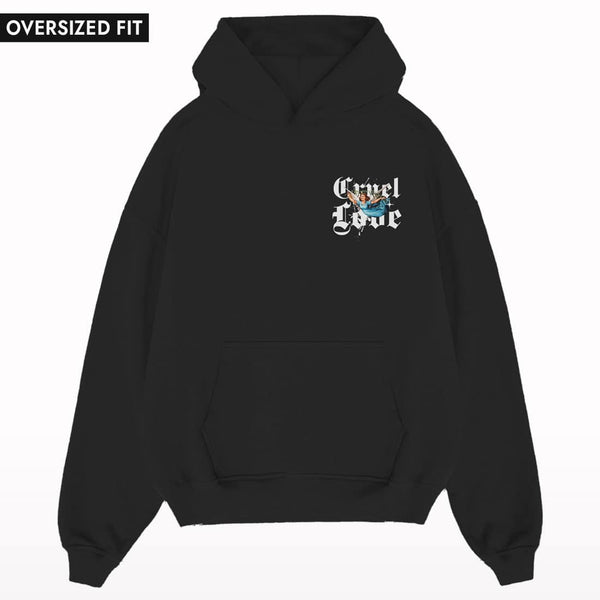 Cruel Love Oversized Hoodie - Crunk Thread