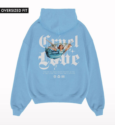 Cruel Love Oversized Hoodie - Crunk Thread