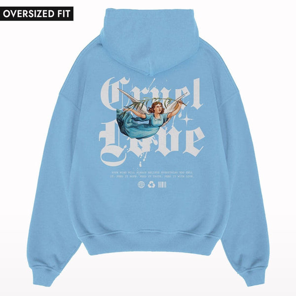 Cruel Love Oversized Hoodie - Crunk Thread
