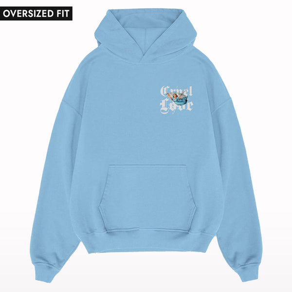 Cruel Love Oversized Hoodie - Crunk Thread