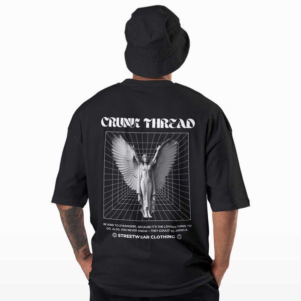 Crunk Thread Angels Oversized T-shirt - Crunk Thread