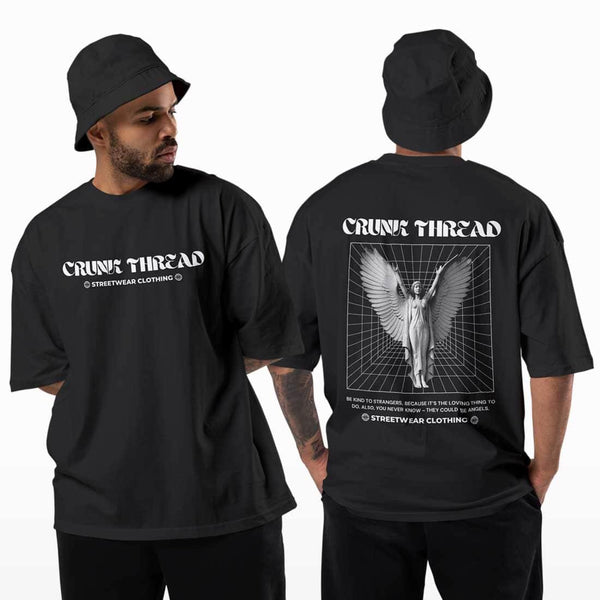 Crunk Thread Angels Oversized T-shirt - Crunk Thread