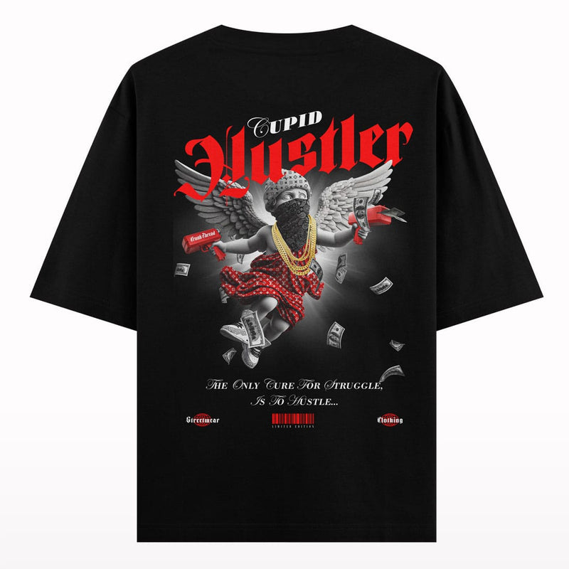 Crunk Thread Hustler Cupid Oversized T-shirt.