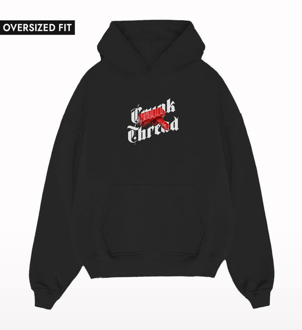 Cupid Hustler Oversized Hoodie.